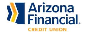 Blue and orange Arizona Financial Credit Union Logo