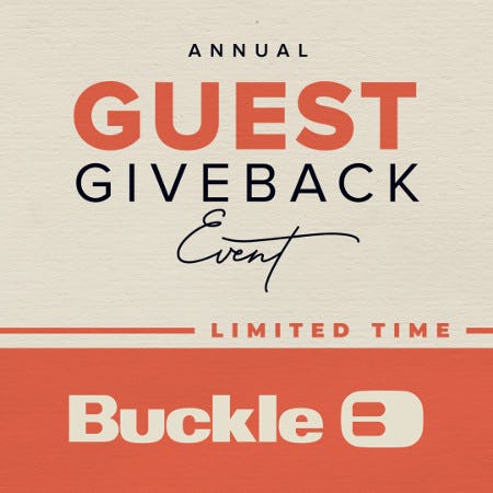Guest Giveback Event July 11- August 11.