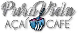 pura vida acai cafe logo