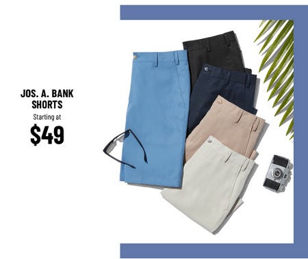 Jos. A. Bank Shorts Starting at $49