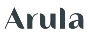 The Arula logo in monochrome