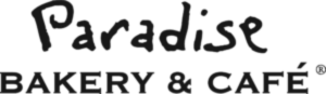 The Paradise Bakery & Cafe logo in monochrome