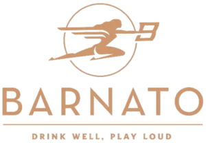 The Barnato Lounge logo in monochrome