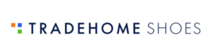 The Tradehome Shoes logo in monochrome